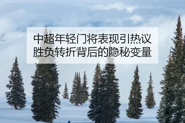 中超年轻门将表现引热议 胜负转折背后的隐秘变量